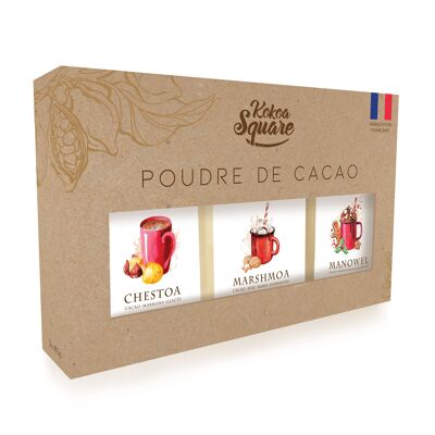 Kakaopulver-Box für heiße Schokolade – Gute heiße Schokolade