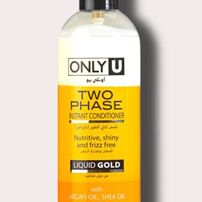 BIFÁSICO LIQUID GOLD ARGAN OnlyU 400 ml