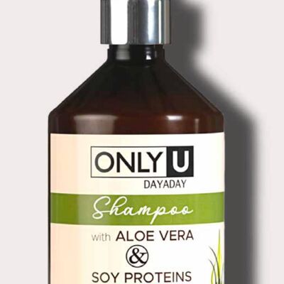 CHAMPU ALOE VERA OnlyU 500 ml CON DOSIF.