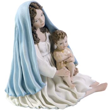 Figurine Madone en porcelaine 4