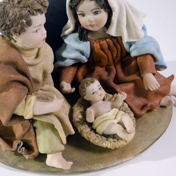 Figurine en porcelaine de scène de la Nativité 4