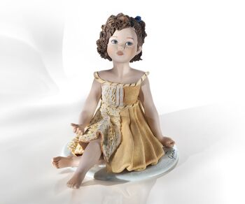 Figurines du zodiaque en porcelaine : Gémeaux 2