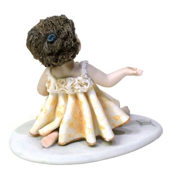 Figurines du zodiaque en porcelaine : Gémeaux 7