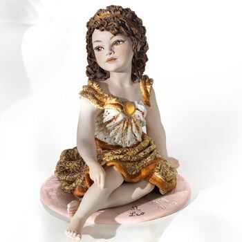 Figurines du zodiaque en porcelaine : Lion 2