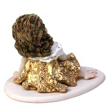 Figurines du zodiaque en porcelaine : Lion 8