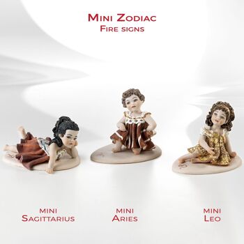 Figurines du zodiaque en porcelaine : Sagittaire 8