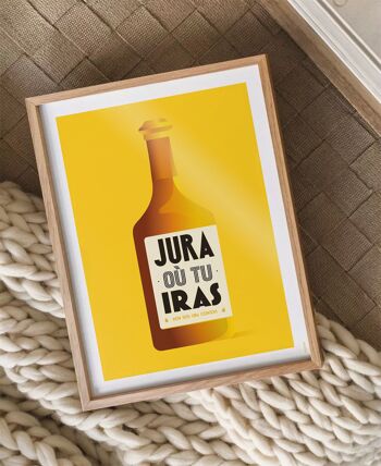 Jura où tu iras | Affiche graphique 2