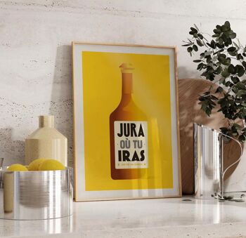 Jura où tu iras | Affiche graphique 3