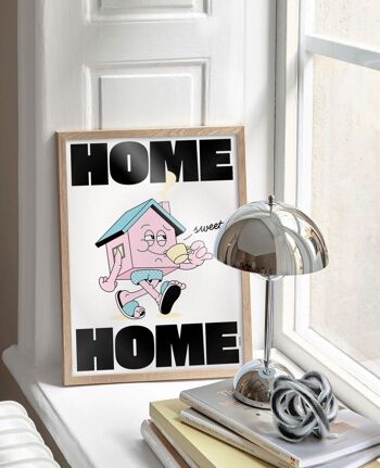 Home sweet home | Affiche graphique 2