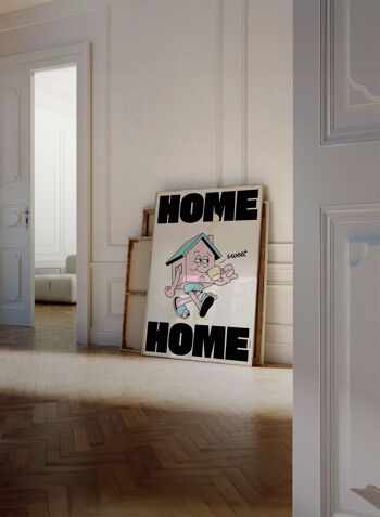 Home sweet home | Affiche graphique 3