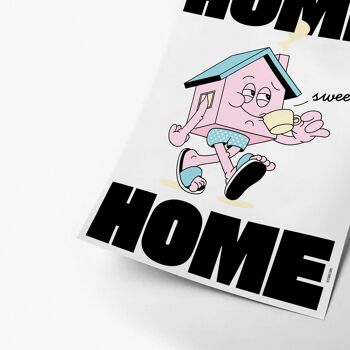 Home sweet home | Affiche graphique 4
