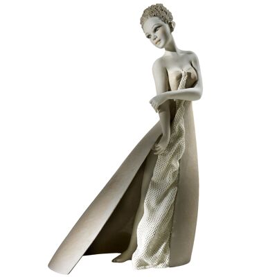 Figurine en porcelaine blanche - Alma W