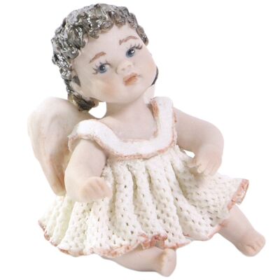 Figura de porcelana del ángel Hebe.