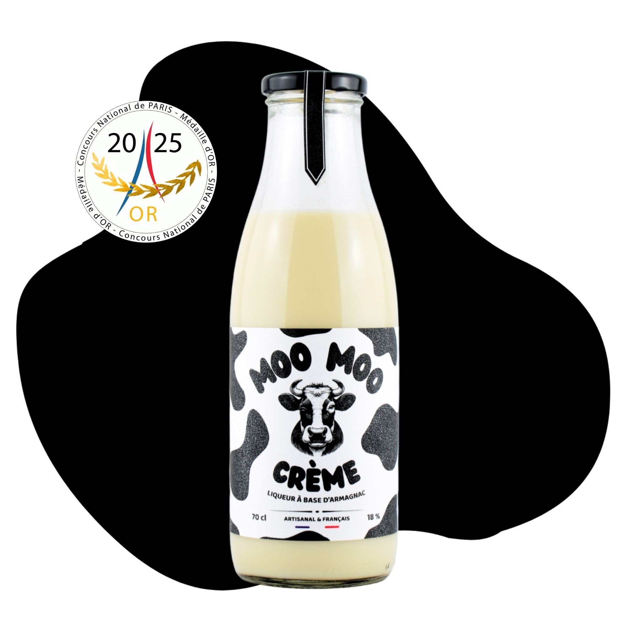 MOO MOO CRÈME: Likör aus Armagnac und Vanillemilch