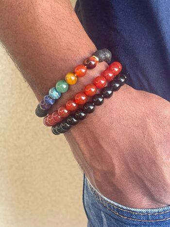 Bracelet Serenity 7 Chakras 8