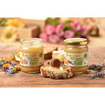 Miel de Fleurs de Provence IGP et BIO 2