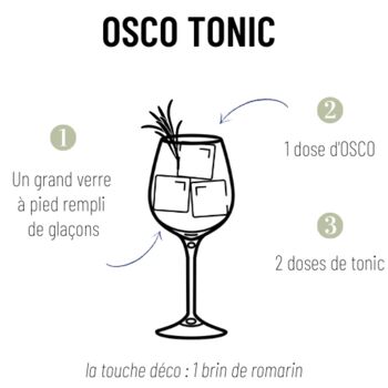 Pack dégustation OSCO : 2 bouteilles 25cl offertes pour faire découvrir nos apéritifs sans alcool bio ! 4