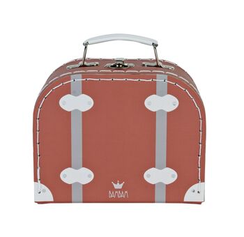 BamBam - Petite valise de voyage vintage marron