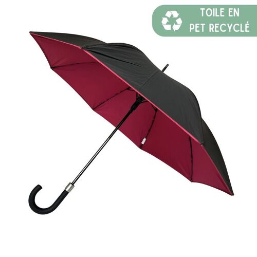 Grand Parapluie Double Toile Rubis