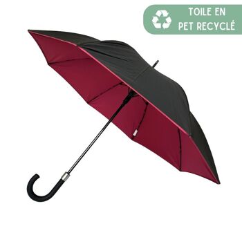 Grand Parapluie Double Toile Rubis 1