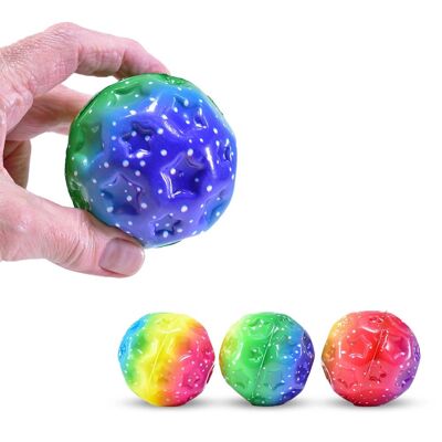 Pelota mega de alto rebote, STARS, pelota con estrellas