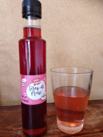 Sirop de fraise Bio 3