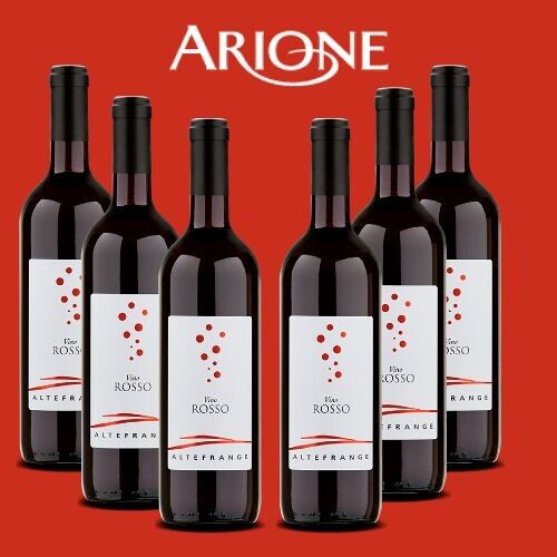 Alte Frange Red Blend Wine from Piedmont 6X75cl 11.50% Vol.