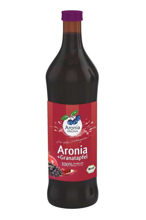 Bio Aronia + Granatapfel 100% Direktsaft 0,7l