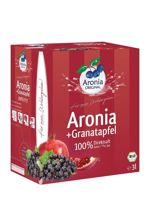 Bio Aronia + Granatapfel 100% Direktsaft