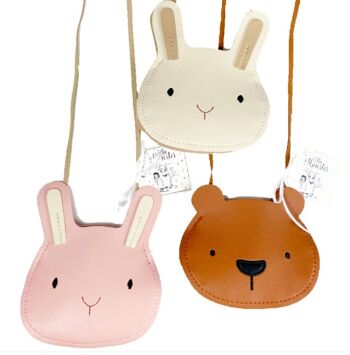 SAC ANIMAL MIGNON 6 PCS. 3 COULEURS 1