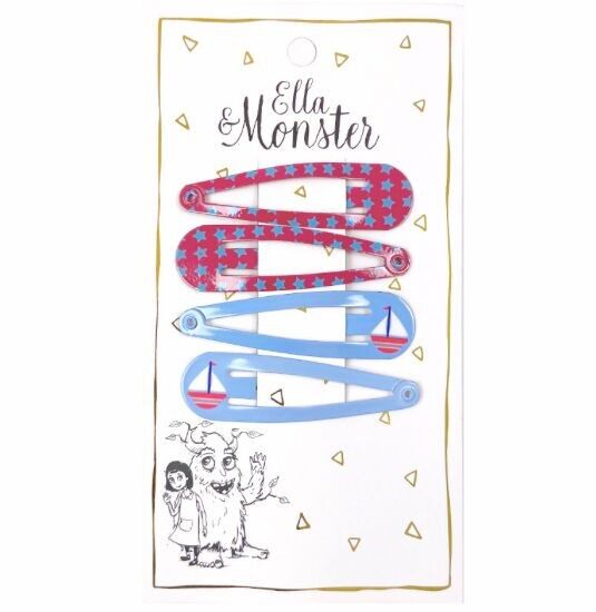 PINZA PARA EL PELO COMBI BARCO - PAQUETE DE 6'