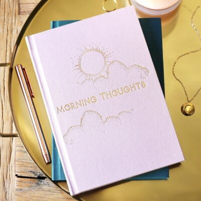 Two Way 'Morning and Night' Notebook in Pink
