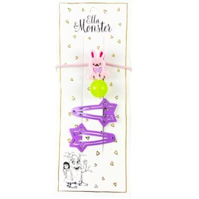 JOYFUL BUNNY STAR SET 6ER PACK