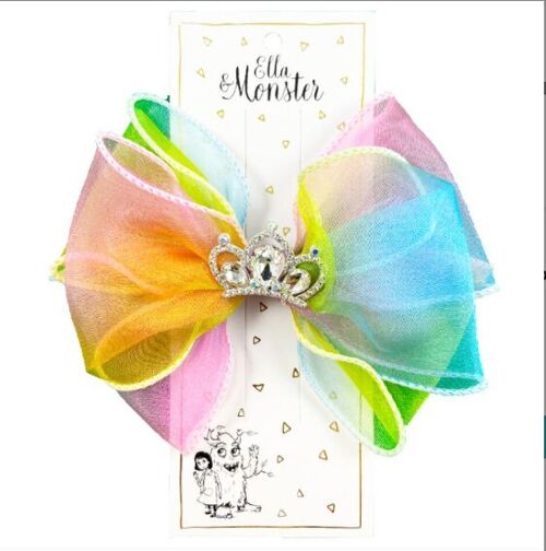 MAGIC PRINCESS BOW RAINBOW 6 PCS.