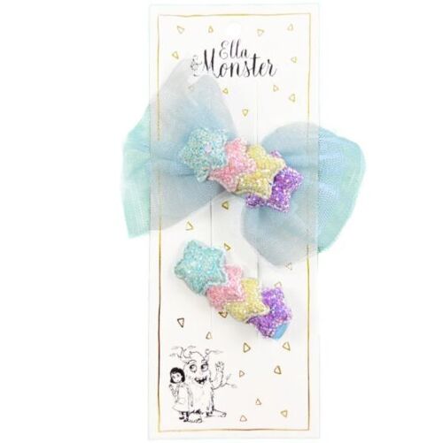 PRINCESS BOW SET BLUE 6 PCS.