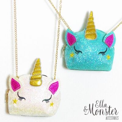 BORSA GLAMOUR UNICORN - CONFEZIONE DA 6/2 COLORI