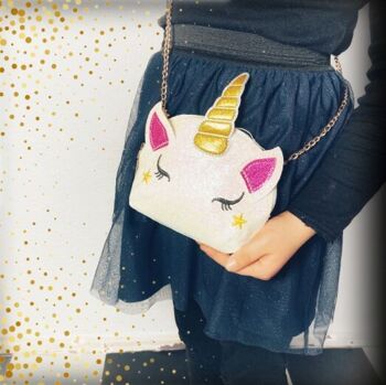 SAC LICORNE GLAMOUR - 6ER PACK/ 2 FARBEN 2