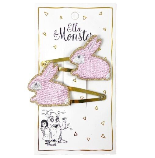 PINZA PARA EL PELO DE CONEJO ORO – PAQUETE DE 6’