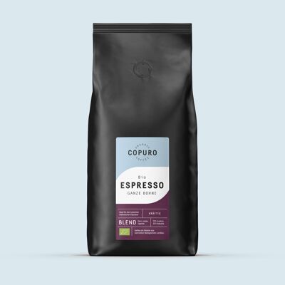 Copuro Bio Espresso Ganze Bohne, 1.000g