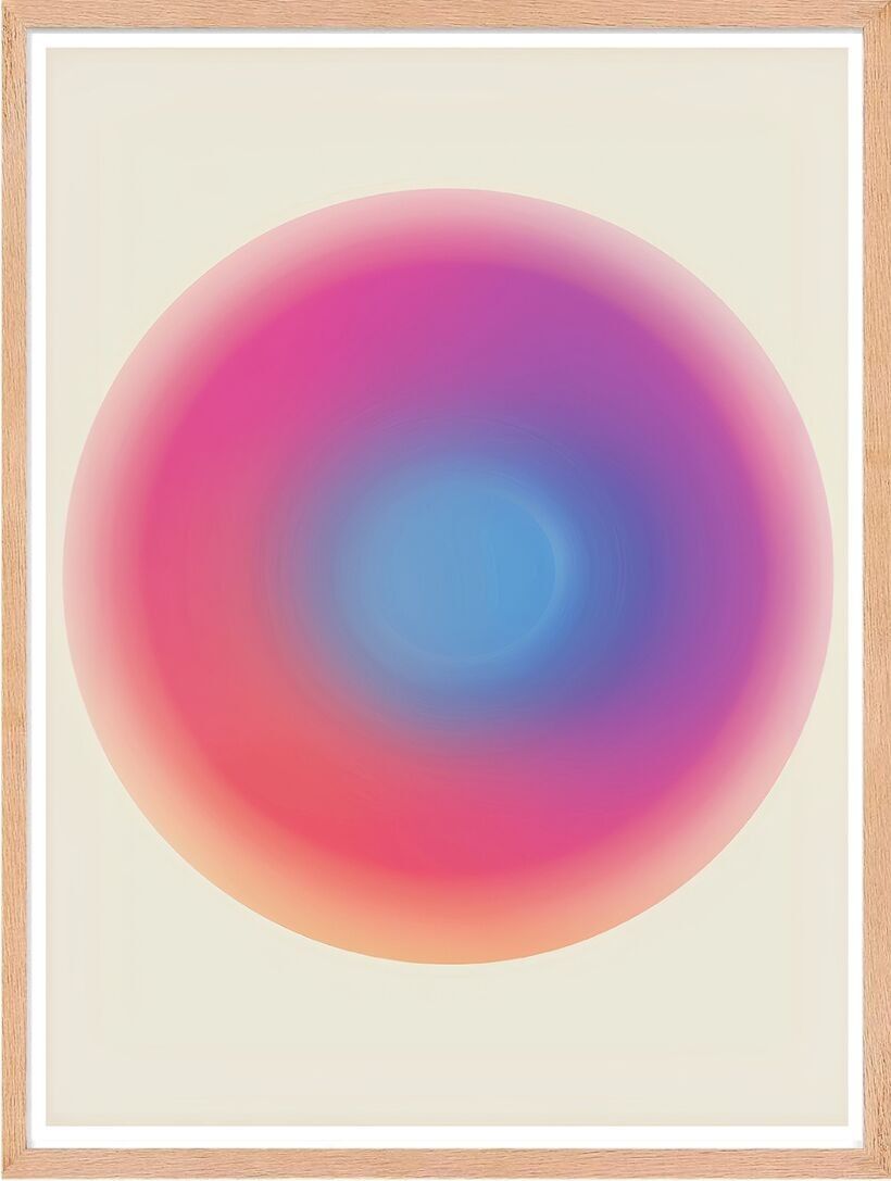 Poster - Chroma Impulse 01 (30x40 cm) - Hartman AI