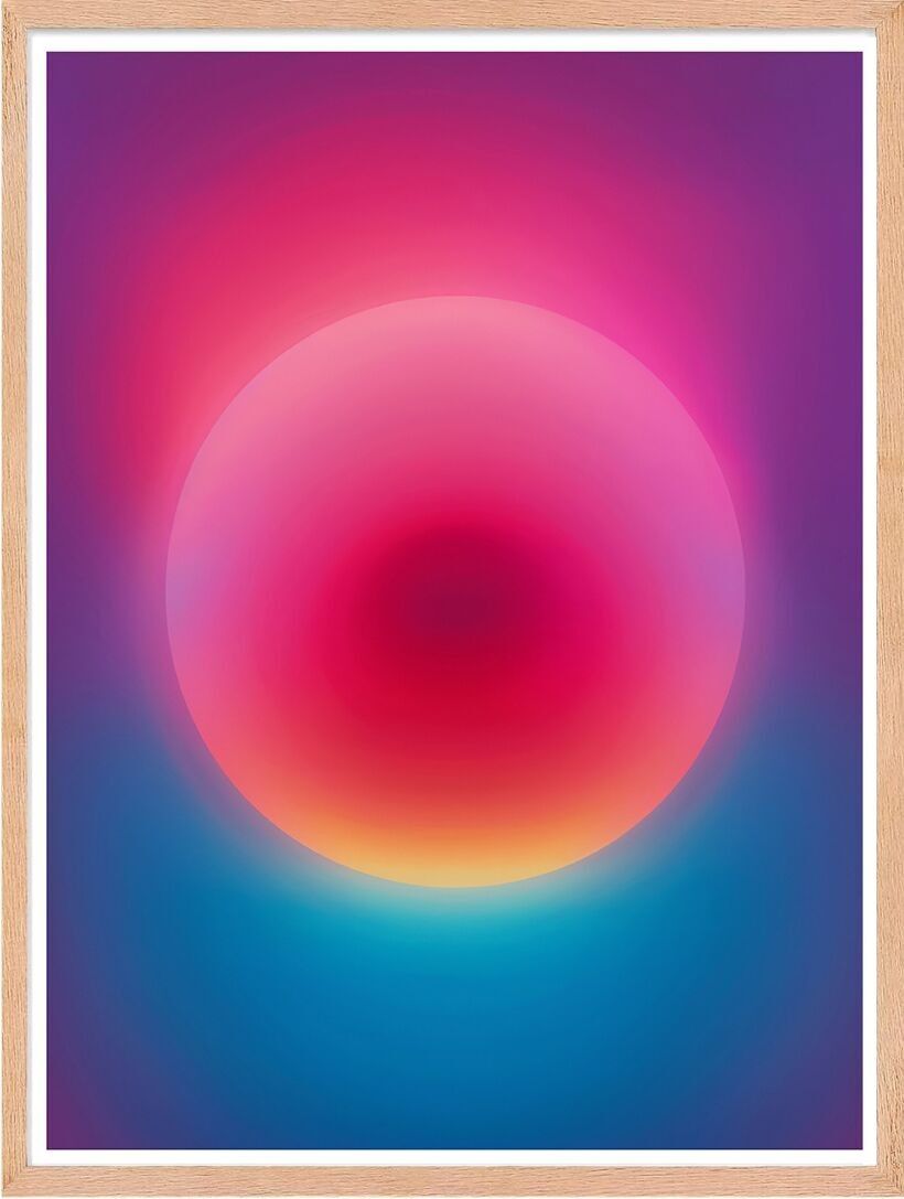 Poster - Chroma Impulse 04 (30x40 cm) - Hartman AI