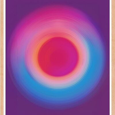 Poster – Chroma Impulse 05 (30 x 40 cm) – Hartman AI