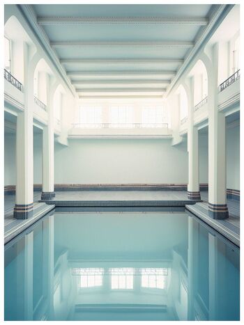 Affiche - Vintage Pools 03 (30x40 cm) - Hartman AI 2