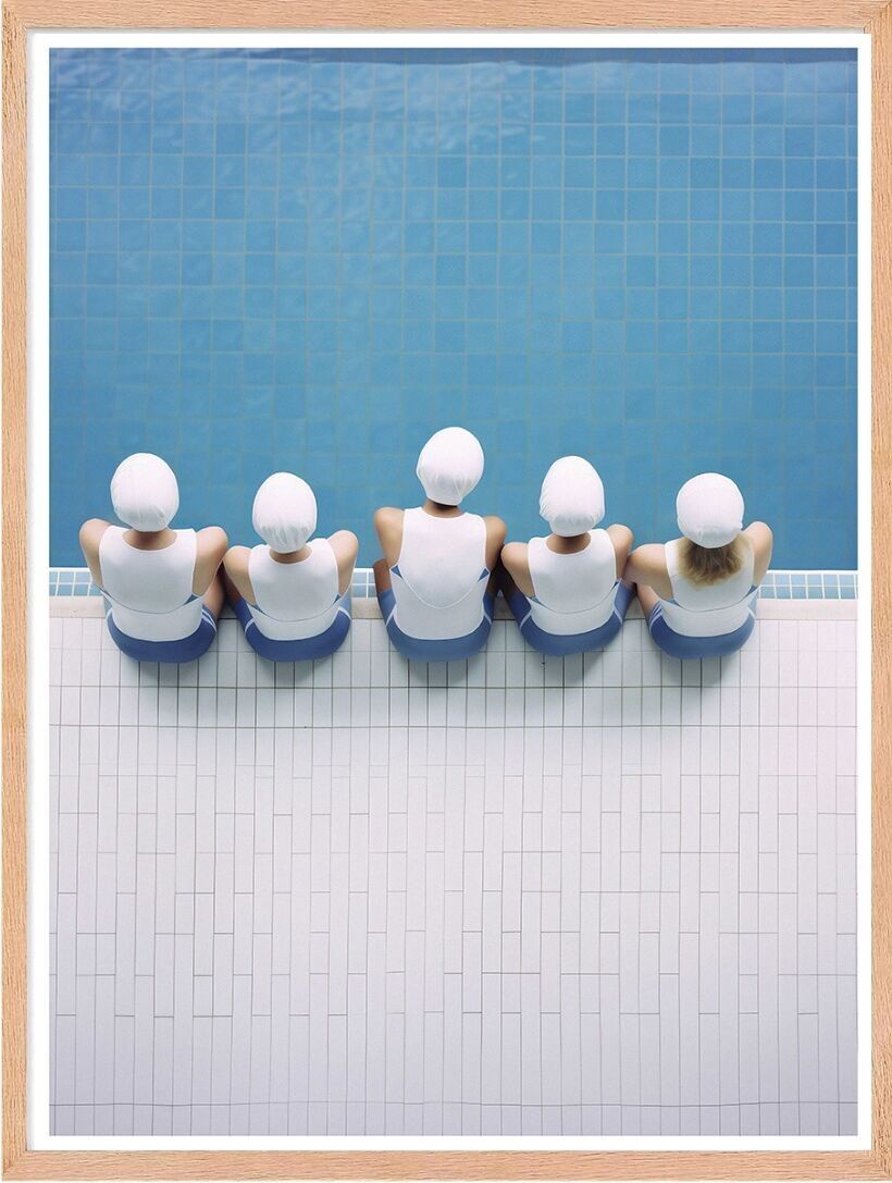 Poster - Piscine vintage 04 (30x40 cm) - Hartman AI