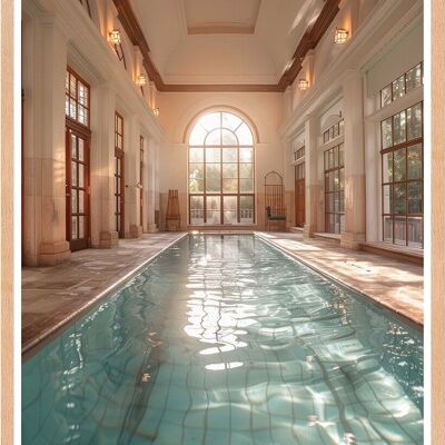 Poster - Vintage Pools 06 (30x40 cm) - Hartman AI