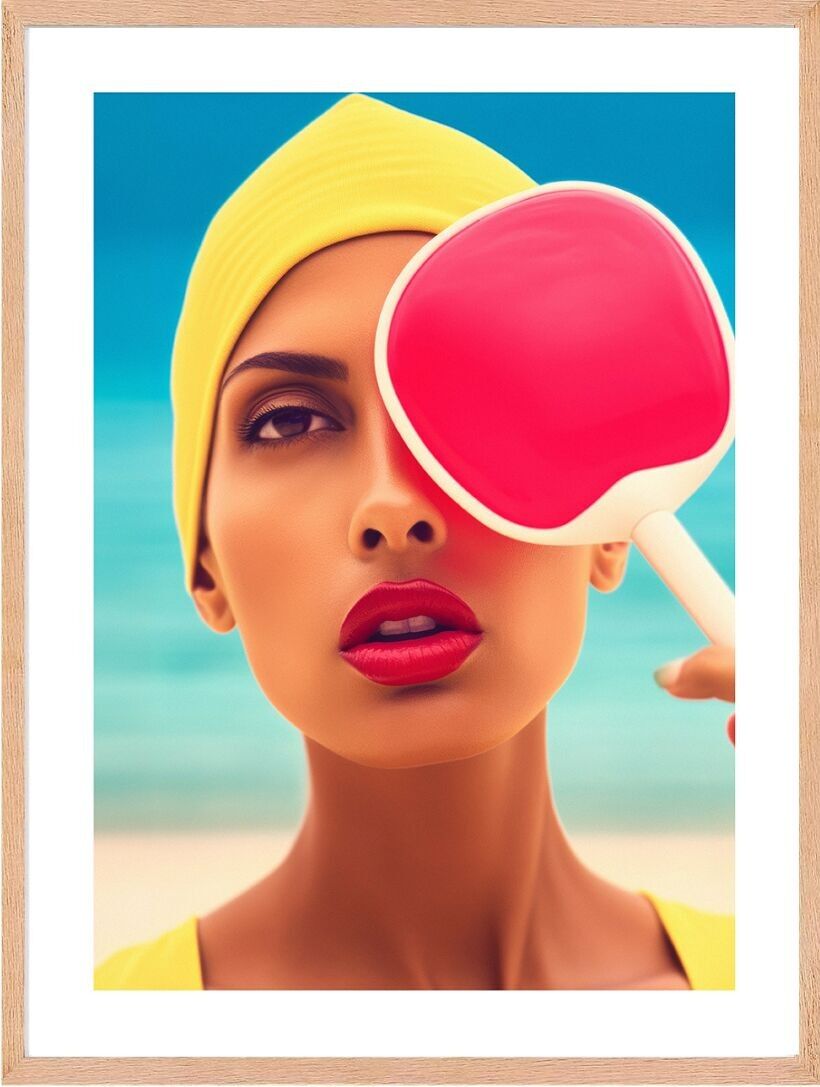 Poster - Ebony Grace 03 (30x40 cm) - Hartman AI