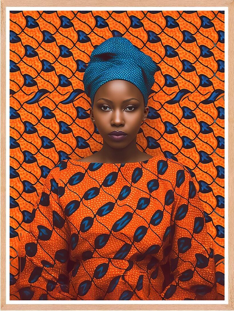 Poster - Black Magic Woman 01 (30x40 cm) - Hartman AI