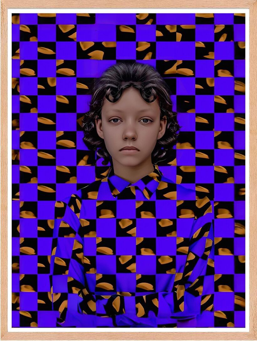 Poster - Black Magic Woman 02 (30x40 cm) - Hartman AI