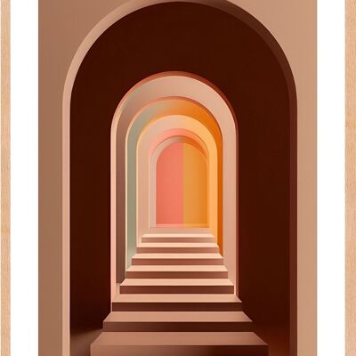 Poster - Pinky Perspectives 09 (30x40 cm) - Hartman AI
