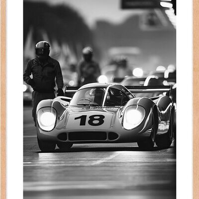 Poster – Le Mans Heritage 01 (30 x 40 cm) – Hartman AI